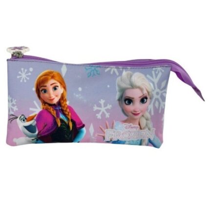 Portatodo Triple Frozen Disney 22x14x3,5cm