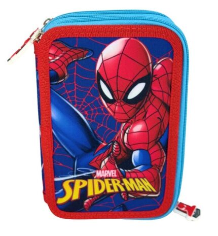 Plumier Web Marvel Spiderman triple 20x13,5x6,5cm.