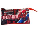 Portatodo Hero Spiderman Marvel triple 22x14x3,5cm.