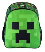 Mochila Face Minecraft 40x30x17cm.