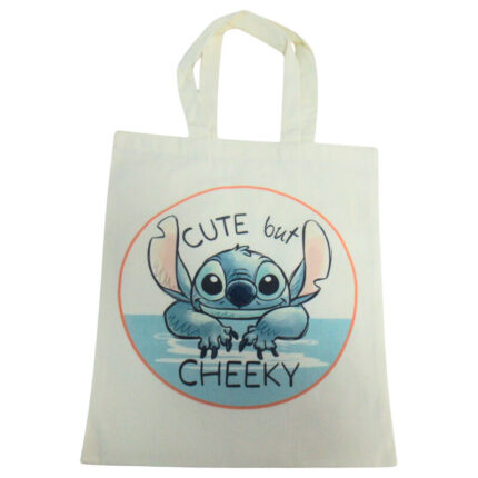 Bolsa shopping Cute but Cheeky Stitch Disney 38x44cm