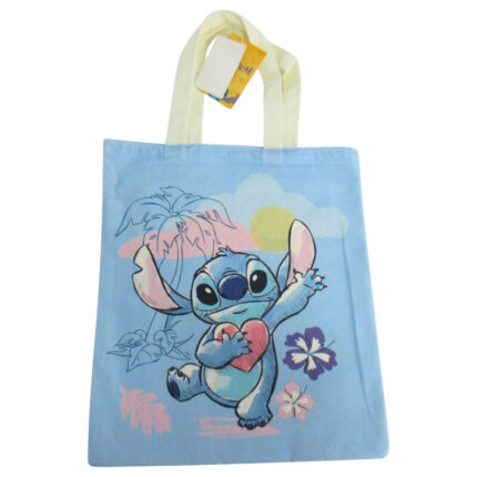 Bolsa shopping Corazon Stitch Disney 38x44cm