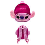 Mochila Peluche Stitch Disney 30x24x8cm. - Imagen 3