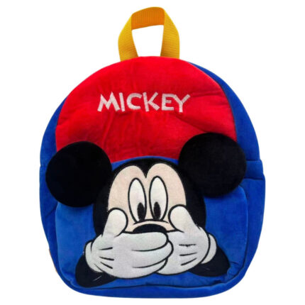Mochila Peluche Mickey Disney 30x24x8cm.