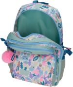 Mochila Escolar Doble Compartimento Verde Movom Forest  32x45x19 cm Poliéster 27,36L - Imagen 3