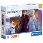 Puzzle Cubo Frozen Disney 12pzs 16x12cm.