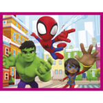 Puzzle Cubo Spidey Marvel 12pzs 16x12cm. - Imagen 2
