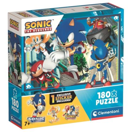 Puzzle Sonic The Hedgehog 180pzs 48,5x33,5cm.