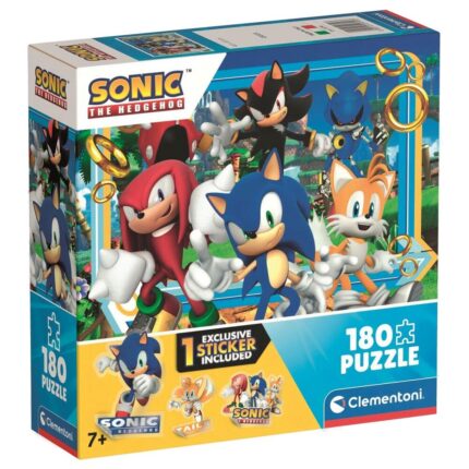 Puzzle Sonic The Hedgehog 180pzs 48,5x33,5cm.