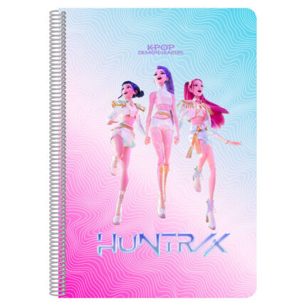 Cuaderno Kpop Demon Hunters
