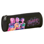 Portatodo Redondo Negra Kpop Demon Hunters 20x7x7cm.