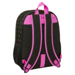 Mochila Negra Kpop Demon Hunters 33x42x14cm. - Imagen 2