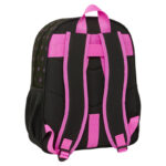 Mochila Adaptable Negra Kpop Demon Hunters 32x38x12cm. - Imagen 2