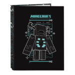 Carpeta A4 anillas Screen Minecraft