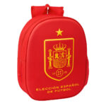 Mochila 3D Seleccion Española de Futbol 27x33x10cm.