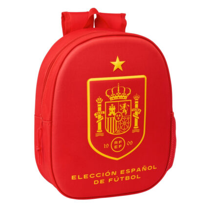 Mochila 3D Seleccion Española de Futbol 27x33x10cm.