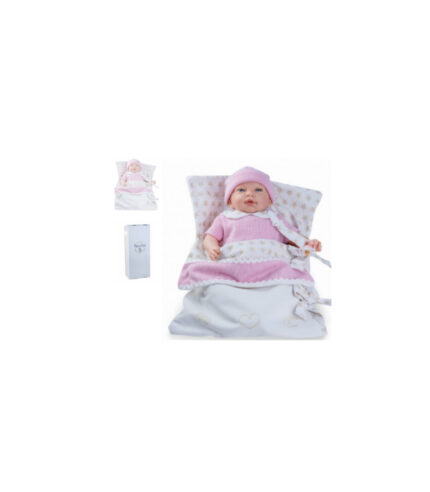 Muñeco Baby Recien Nacido Mantita Incluida Nines D Onil 45cm. C/Regalo