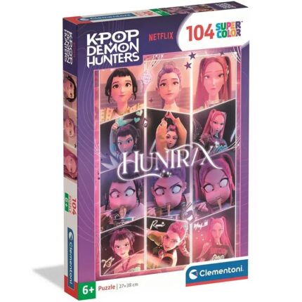 Puzzle Clementoni K-Pop Demon Hunters de 104 piezas