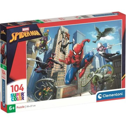 Puzzle Clementoni Spiderman de 104 piezas