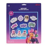 Set de 10 Gomas de Borrar K-POP Demon Hunters - STATIONERY 25x30 cm