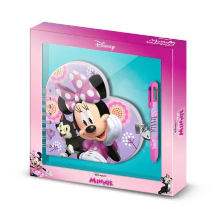 Diario + Boligrafo Minnie Disney 6 Colores