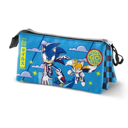 Portatodo Sonic Triple 23x7x11cm.