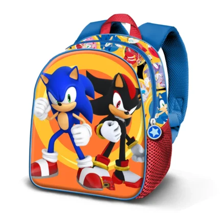 Mochila 3D Star Sonic Elite Star 26x31x11cm.