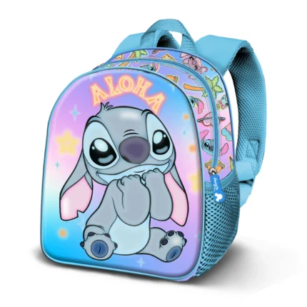 Mochila 3D Stitch Elite 26x31x11cm.