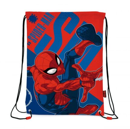 Saco Mochila Spiderman Marvel 33x44cm.