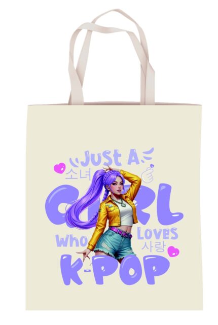 Bolsa De Tela Kpop 38X44Cm