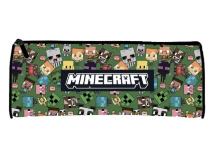 Portatodo Redondo Minecraft Characters 23X10X6Cm