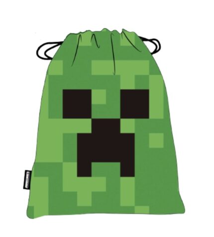 Saquito Merendero Minecraft Face 24X20Cm