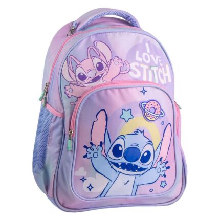 Mochila Stitch Disney 42cm Tamaño: 42cm.  32X42x15cm