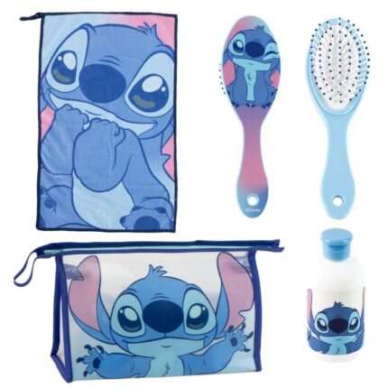 Set Neceser Aseo Stitch Disney Tamaño: 23x15x8cm.