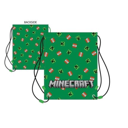Saco Mochila Minecraft 40x35cm.