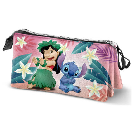 Portatodo Dance Stitch Disney Triple 23x11x7cm.