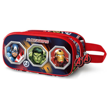 Portatodo 3D Assemble Vengadores Avengers Marvel 22x9,5x8cm.