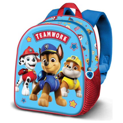 Mochila 3D Patrulla Canina 31x25x10cm.