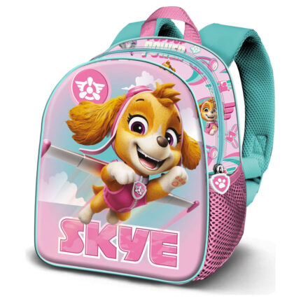 Mochila 3D Patrulla Canina 31x25x10cm.