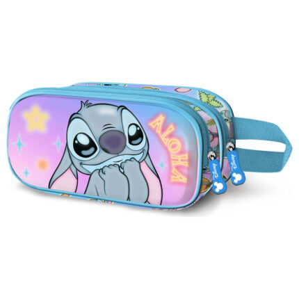 Portatodo 3D Aloha Stitch Disney 22x9,5x8cm.