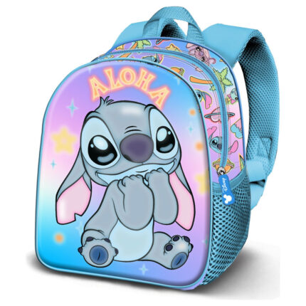 Mochila Aloha Stitch Disney 27x40x11cm.