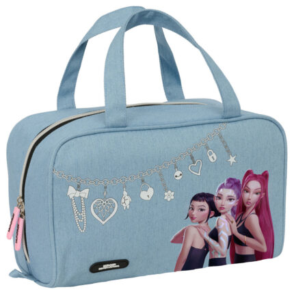 Neceser Huntrix Kpop Demon Hunters Las guerreras K-pop. 31x14x19cm.