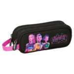 Portatodo Negra Kpop Demon Hunters Doble 21x8x6cm.