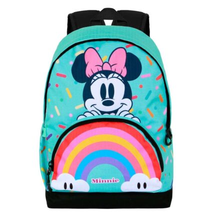 Mochila Rainbow Minnie Disney 30x41x18cm.