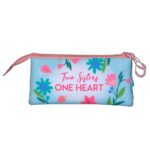 Portatodo Heart Frozen 2 Disney Triple 23x11x7cm. - Imagen 2